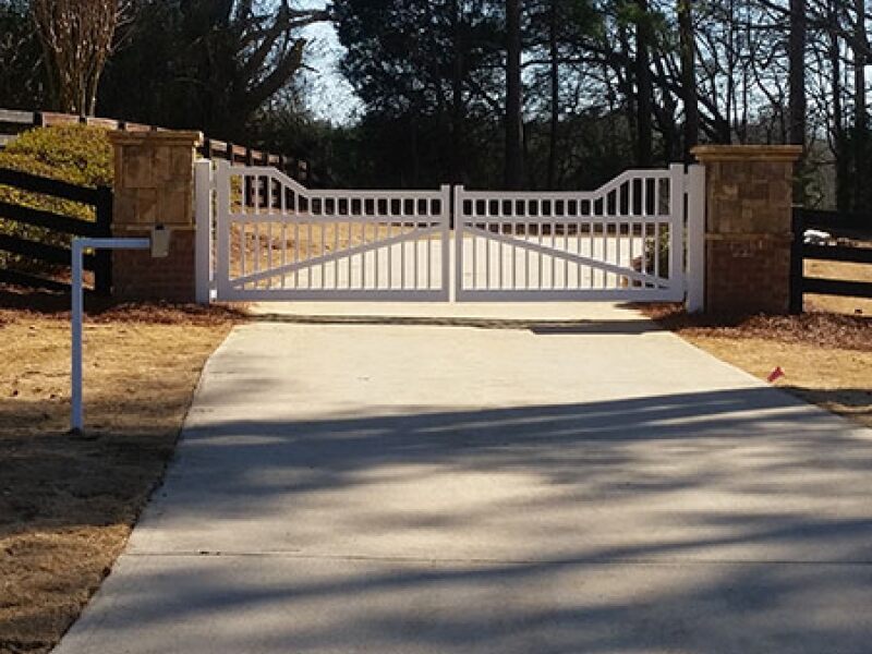 Residential metal gate