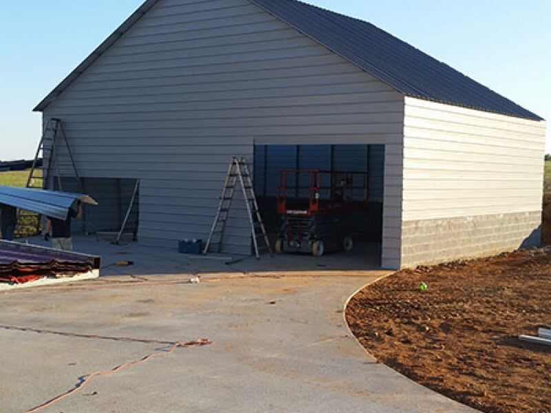 Metal building fabrication